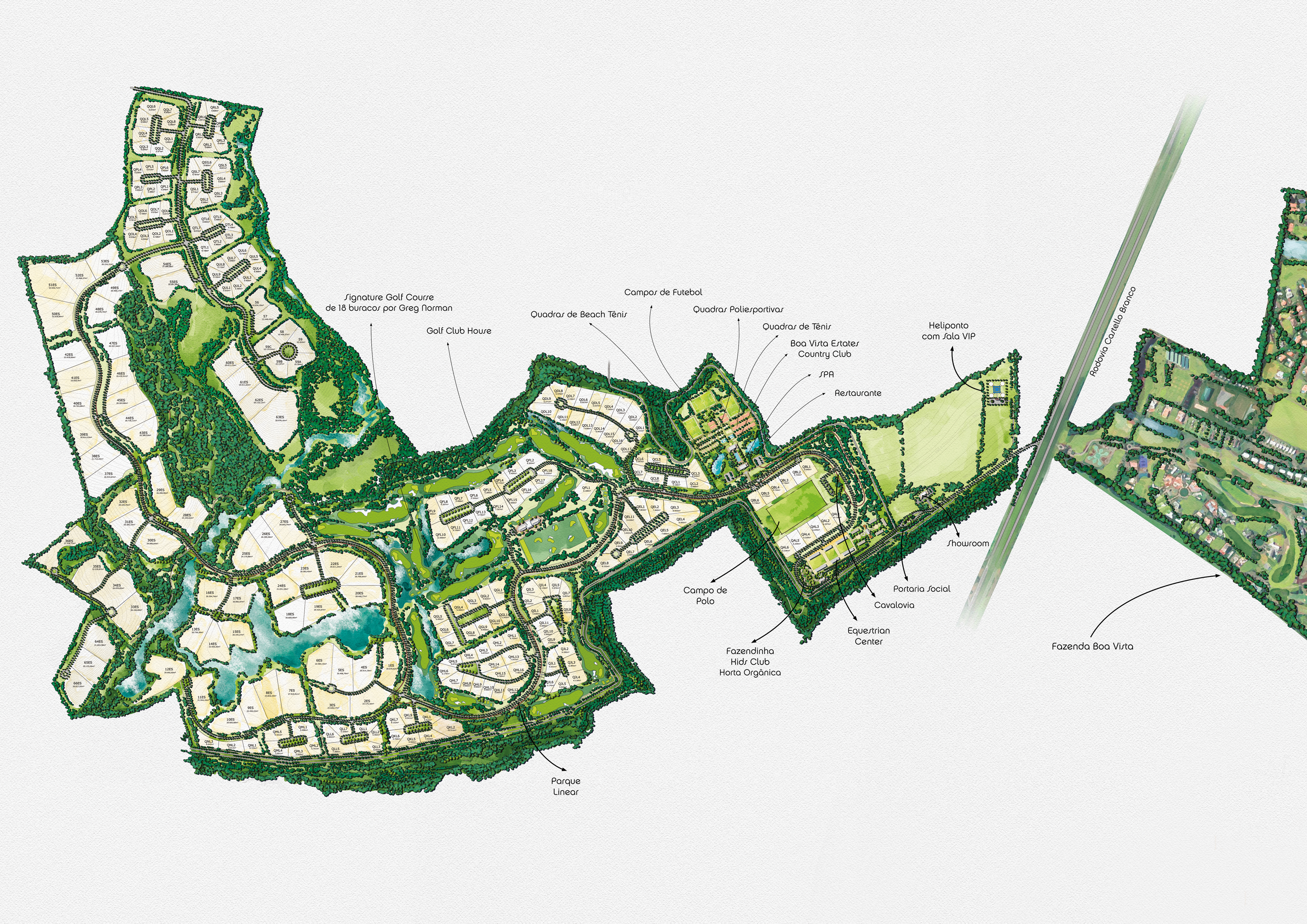 Master Plan Boa Vista Estates